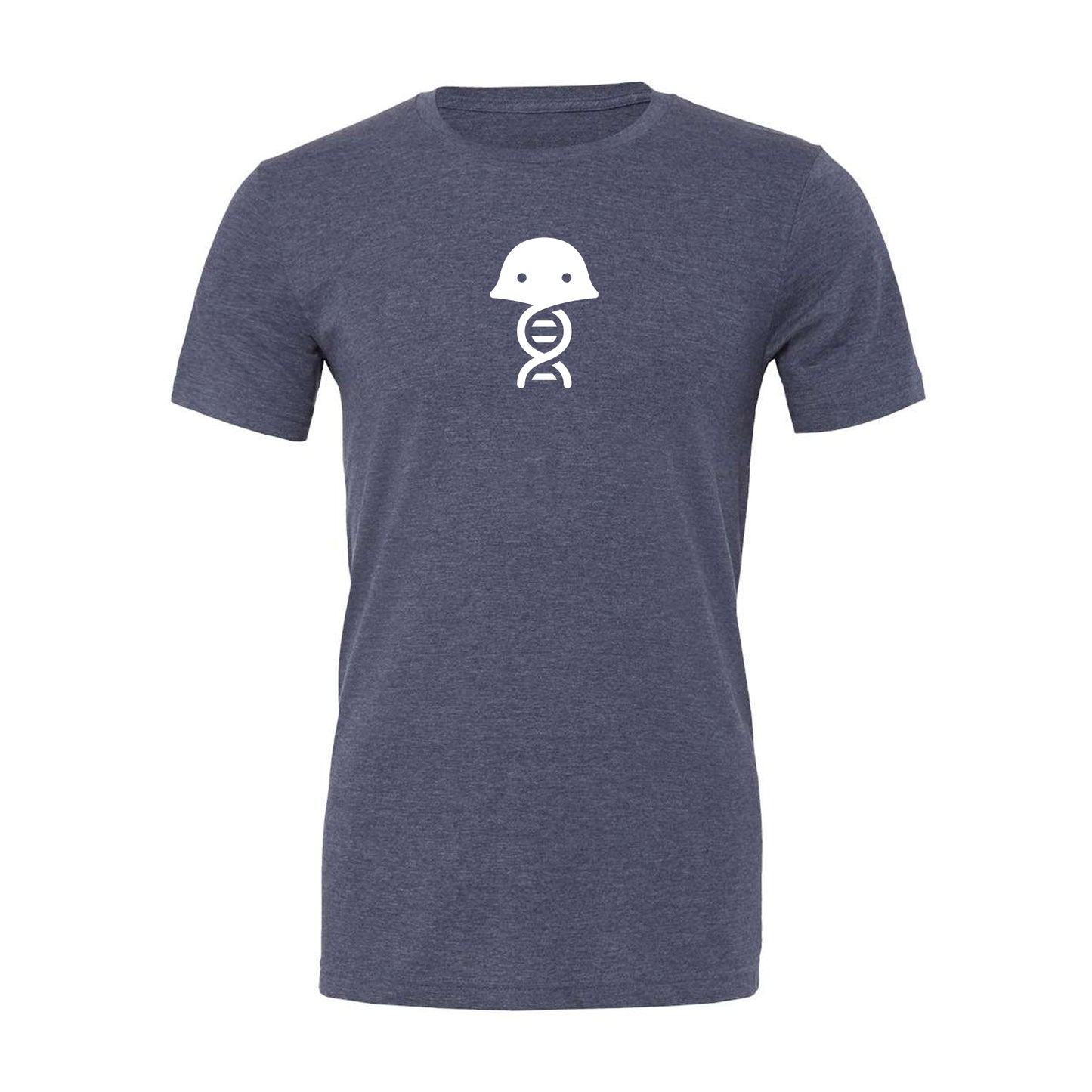 Unisex Texture Tee - Heather Navy