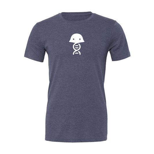 Unisex Texture Tee - Heather Navy